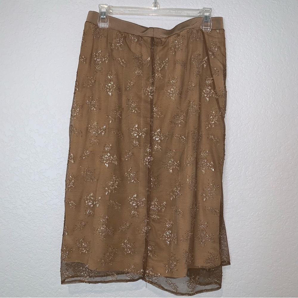 NEW $149 Zara Combination Limited Edition Lace Skirt 4043/301 Medium - Picture 9 of 11